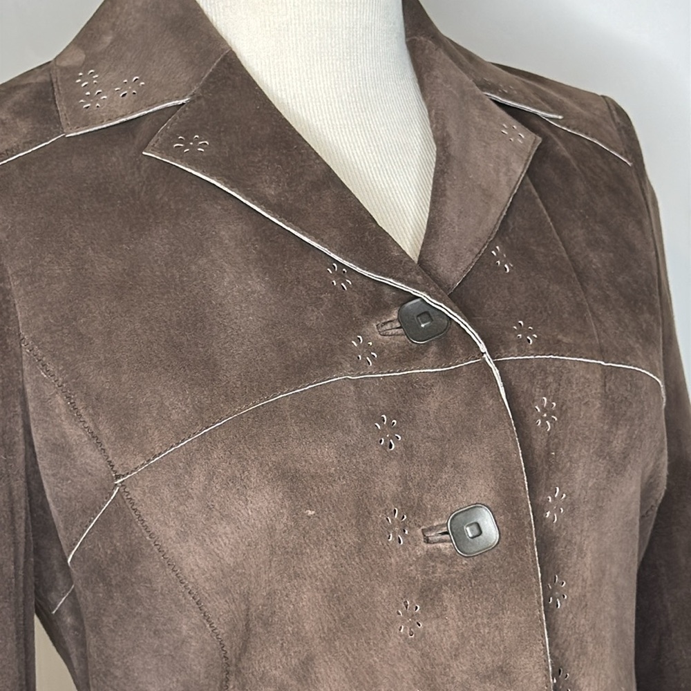 Sigrid Olsen Soft Suede Jacket (S) - Picture 2 of 12